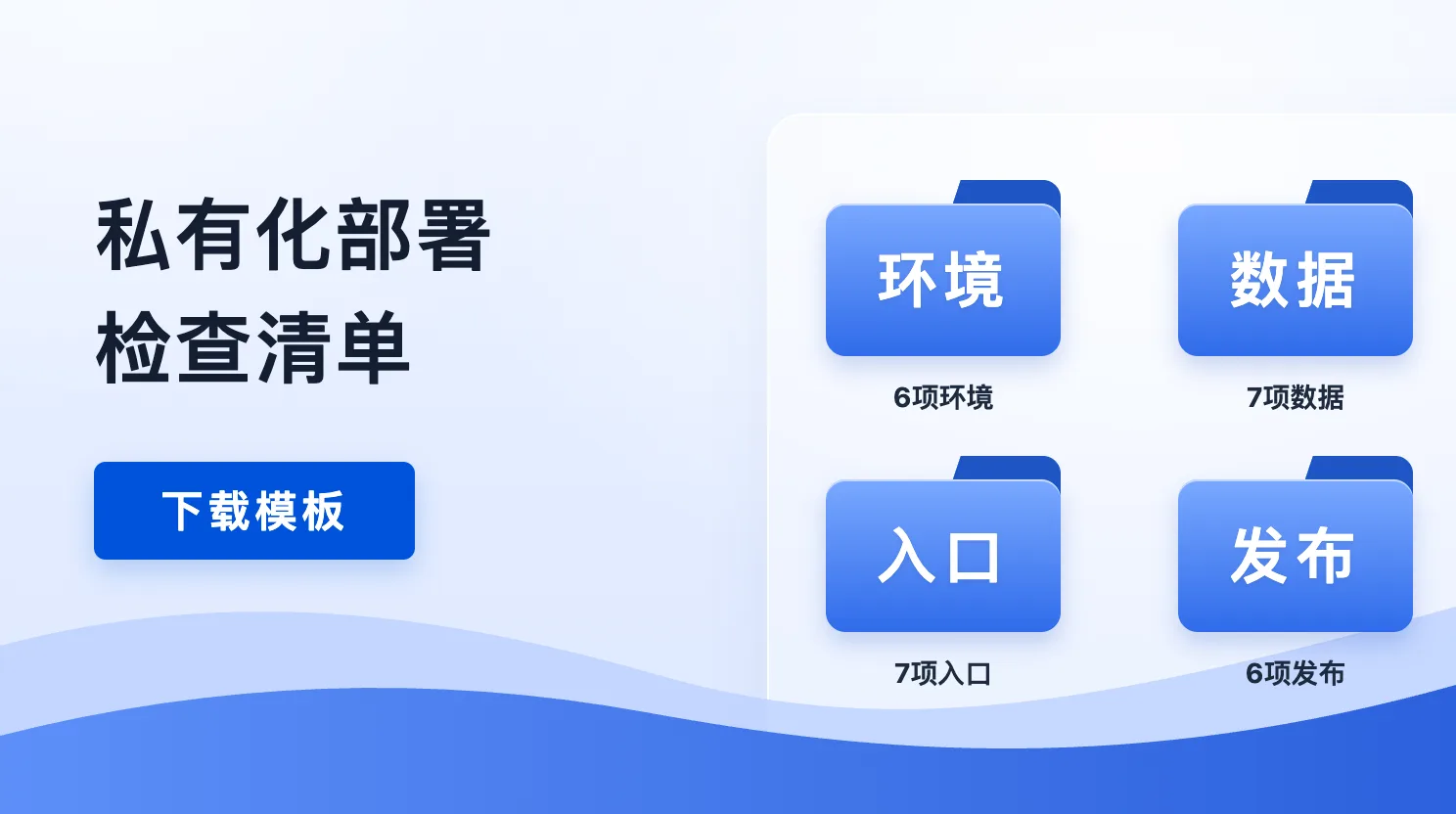 《私有化部署检查清单》封面