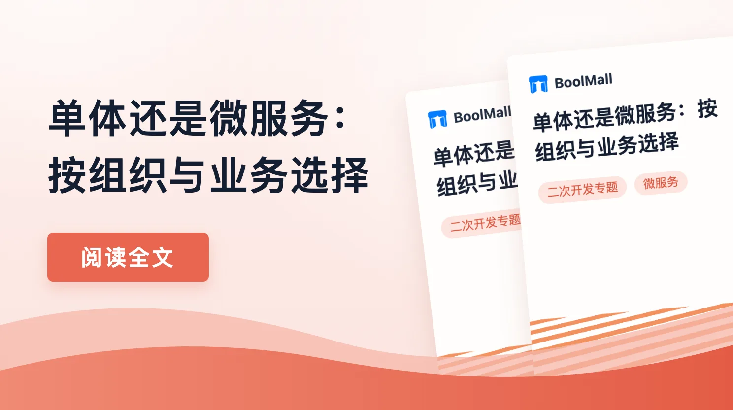 《单体还是微服务：按组织与业务选择》封面